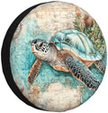 Sea Turtle Spare Tire Cover Waterproof Wheel Cover 17 Inch Universal Fit by Unknown