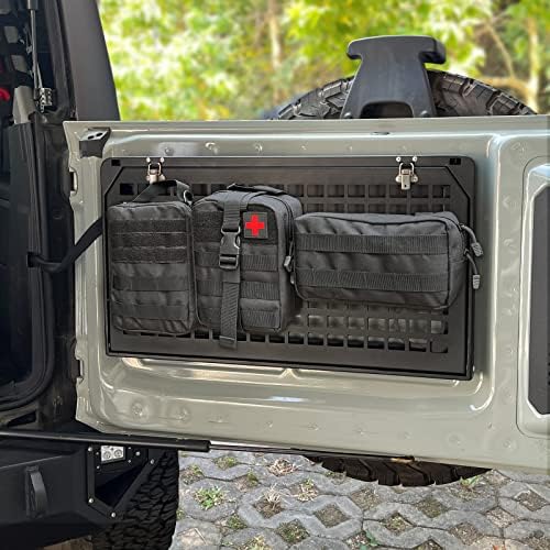 MAIKER Tailgate Table Folding 2-Tier Rear Camping Cargo Storage Shelf - Image 6