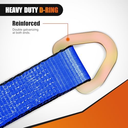 Nilight 2" x 38" Axle Tie Down Straps - Image 6
