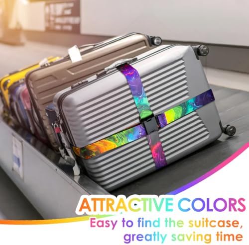 Gutsdoor Luggage Straps for Suitcases Adjustable Travel Belt, Connector Holds - Image 5