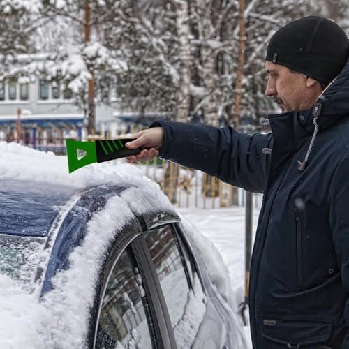 Mini Ice Scrapers for Car Windshield Plastic Frost Ice Snow Removal Tool Bulk - Image 3