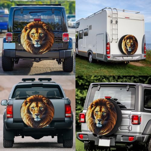 Art Lion Animal Spare Tire Cover Dust-Proof Wheel Protector - Image 6