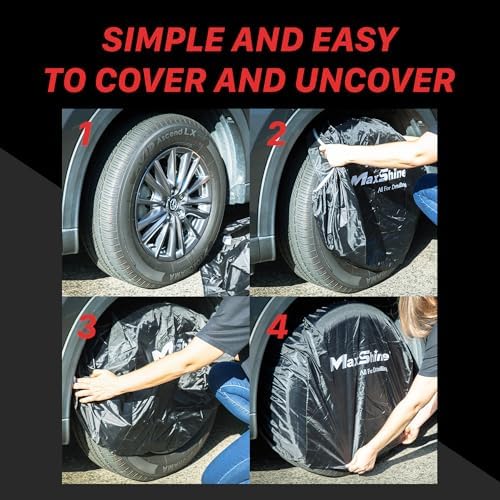Maxshine Universal Wheel Covers, Trailers | Auto Detailing Accessories - Image 2