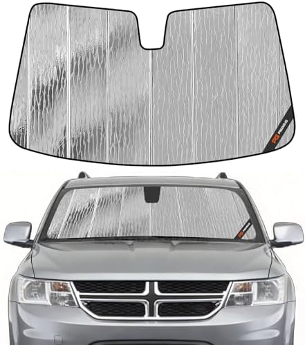 Pigenius Windshield Sunshade for Dodge Journey 2009-2020 Front Window Shade by Pigenius