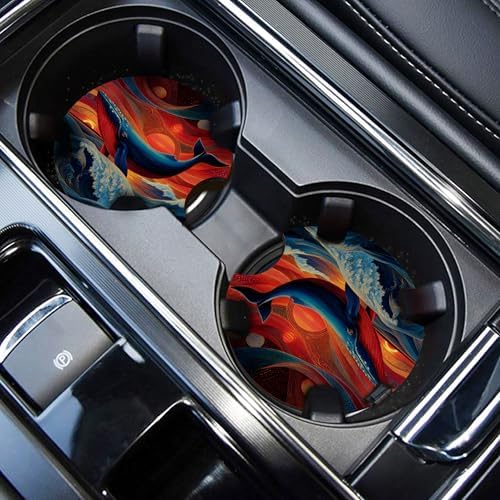 WOCOCN Car Coasters, Cup Holder Coasters by WOCOCN