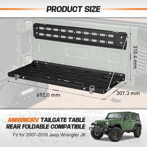 Rear Door Cargo Rack Tailgate Table - Image 6