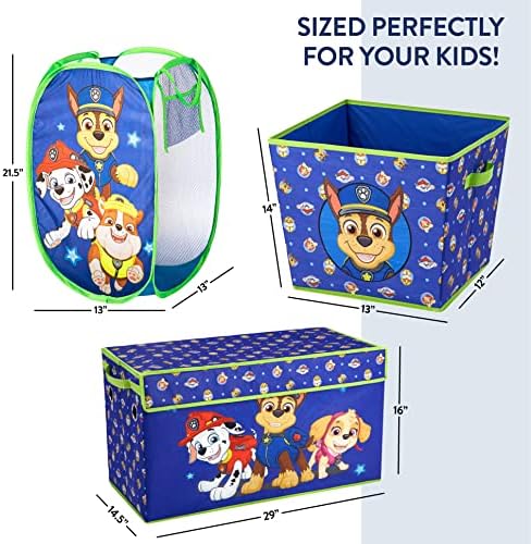 Paw Patrol 4-Piece Kids Storage Set - Image 3