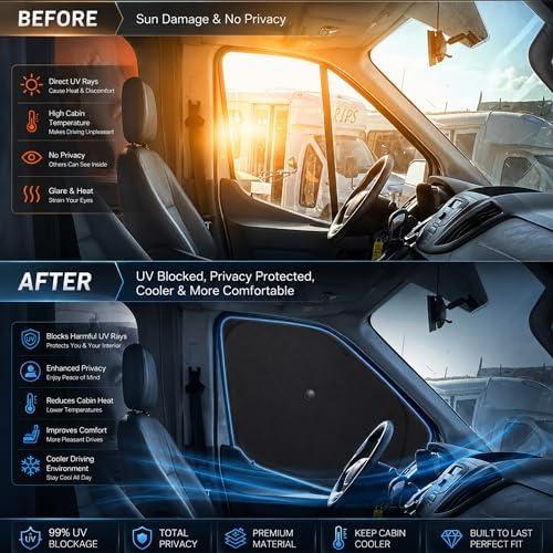 2026 Upgraded Front Side Window Shade - Image 3