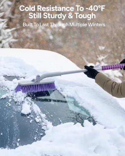 WHHMK 44" Snow Brush & Ice Scrapers - Image 2