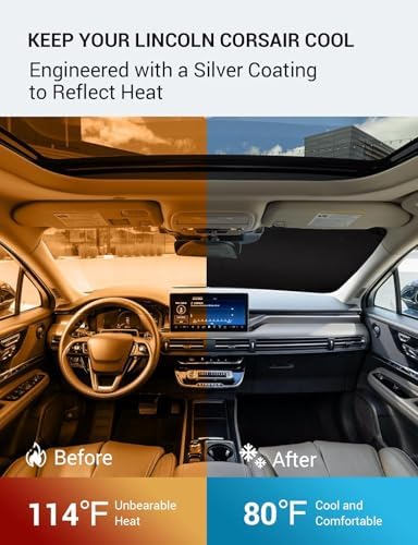 Proadsy Custom Fit Car Windshield Sun Shade - Image 3