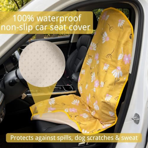 Waterproof Car Seat Cover for Front Seats, Protector for Cars SUVs Trucks - Image 2