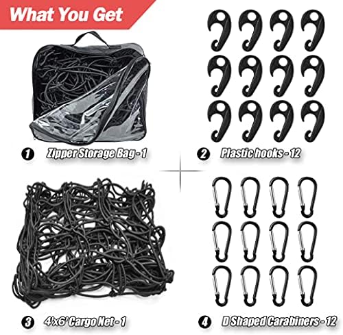 Natural Latex Core Super Duty Cargo Net - Image 2