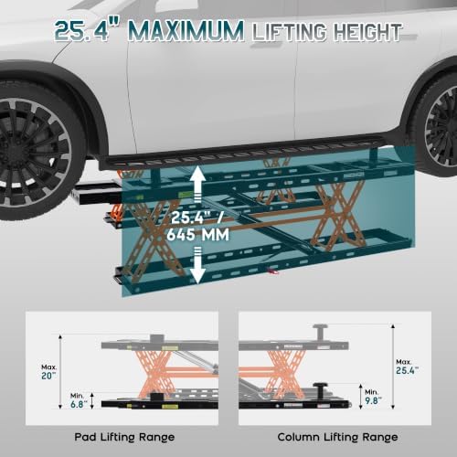 Albott 7000 lb Portable Car Lift - Image 5