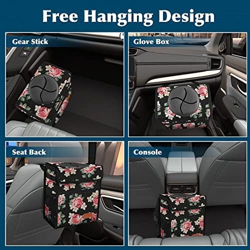 Femuar Car Trash Can Leak Proof Car Trash Bag Waterproof Car Garbage Can - Image 6