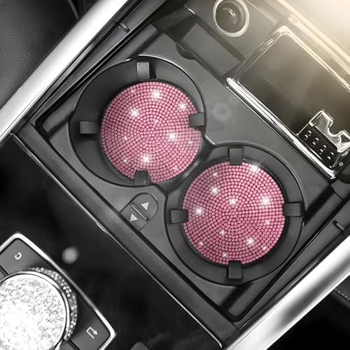 Osilly 4PCS 2.75 Inch Rhinestone Cup Holder Coasters - Image 5