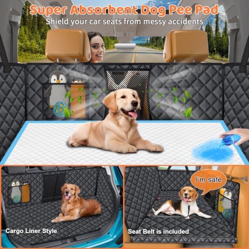 URPOWER Hard Bottom Dog Car Seat Cover - Image 3