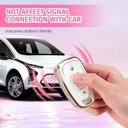 Rislobx Key Fob Cover Fit for Chevy Key, Car Key Case Protector - Image 4