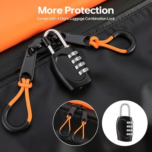 Forluck Waterproof Hitch Mount Cargo Carrier Bag, 15 Cubic Feet Soft Shell - Image 5