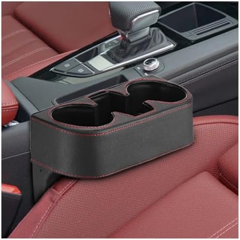 ZIMISI Car Cup Holder, Leather Front Console Gap Filler Organizer by Unknown