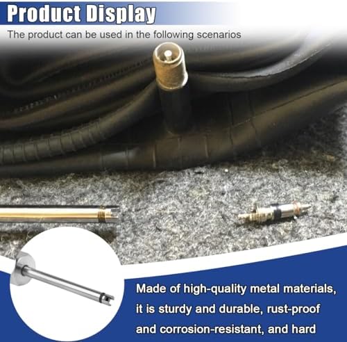 Valve Core Removal Tool, 4.3" Heavy Duty No Scratch Long Tire Valve Stem - Image 5