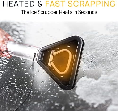 VaygWay Electric Heated Car Window Snow Ice Scraper - Image 4