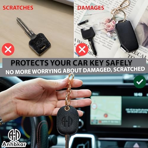 Leather Key Cover for Broken Car Key Loop Replacement - Image 4