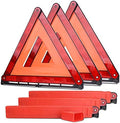 aikko Safety Triangle, 3 Pack Emergency Road Warning Reflector by Aikko