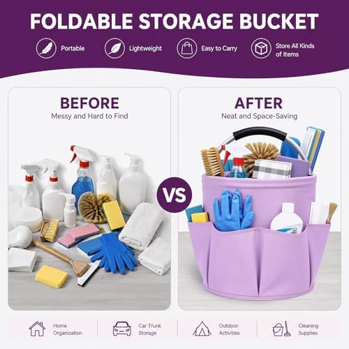 17L Portable Cleaning Caddy - Image 3
