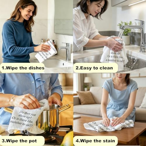 Funny Kitchen Towels, Funny Gifts - Image 6