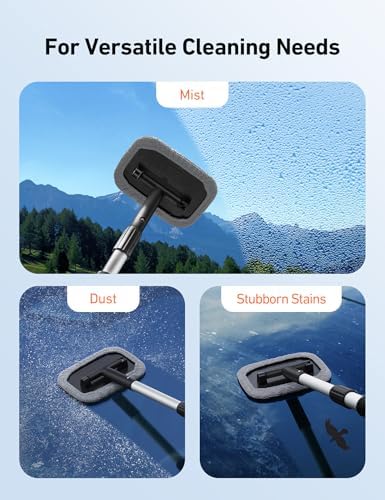 AstroAI Windshield Cleaner Extendable 180° Rotating Handle - Image 5