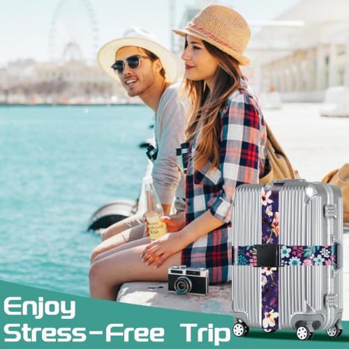 Slohif Luggage Straps for Suitcases Travel Belt Accessories Luggage Connector - Image 7
