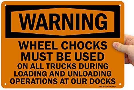 SmartSign 10 x 14 inch “Warning by SmartSign