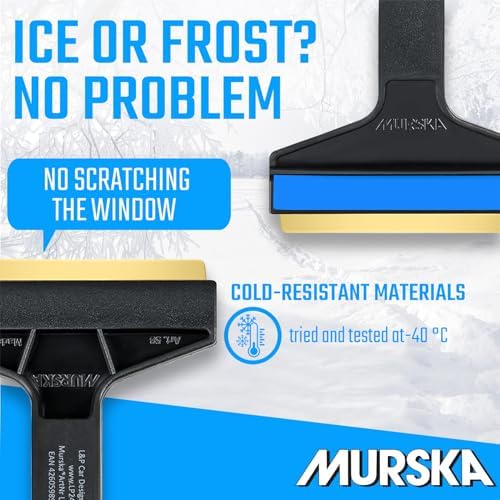 Ice Scraper Long Handle Car Ice Scraper Brass Blade 14, 5 inch Ice Scraper - Image 5