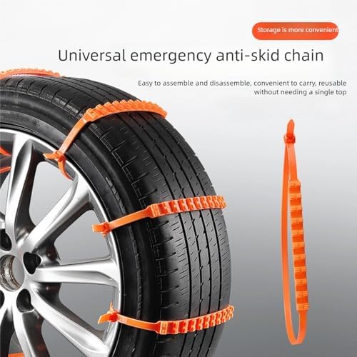 20PCS Universal Anti-Skid Snow Tire Chains, 2026 New Portable Emergency - Image 4