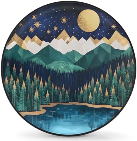 Forest Spare Tire Cover Waterproof Dust-Proof Spare Wheel Covers by Unknown