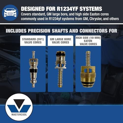 Mastercool 58490-YF R1234yf Valve Core Remover Installer Kit - Image 3
