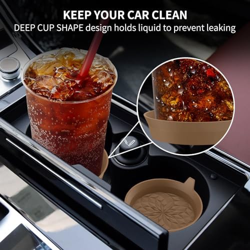 ME.FAN Car Cup Coasters Silicone Cars Coasters - Image 3
