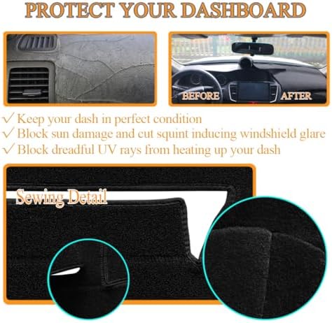 Yiz Dash Cover Mat for Chevy Chevrolet Silverado/GMC Sierra J310 - Image 5