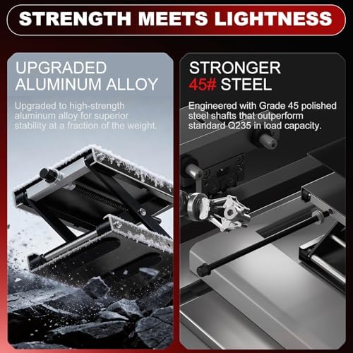 Aluminum Motorcycle Scissor Lift Jack, 1100LBS Heavy Duty - Image 4