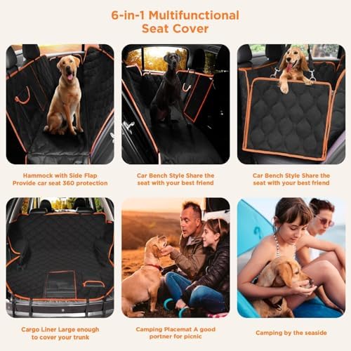 Shodu Waterproof Dog Car Seat Cover - Image 7