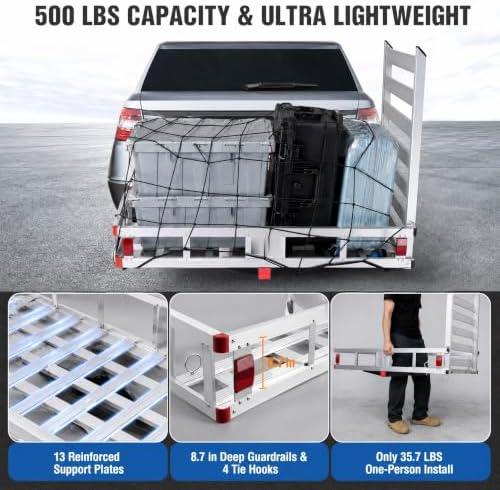 Aluminum Hitch Cargo Carrier - Image 5