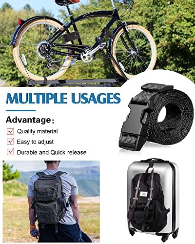 30 Pack 78 x 1 Inch Strap Buckle Packing Straps Luggage Straps Suitcase - Image 6