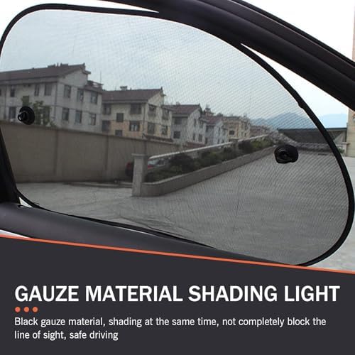 Downhill 2 PCS Car Side Window Sun Shade, Sun Protection Breathable Mesh - Image 3