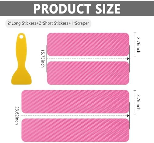 4PCS Car Door Sill Protector - Image 2