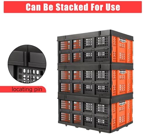 GlowSol Large Collapsible Storage Baskets, 15.7×22×10 Inches Extra-Thick - Image 4