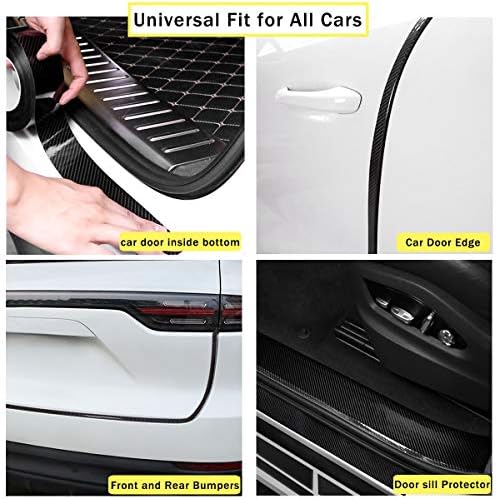 QBUC Rear Bumper Protector Guard Scratch Cover Protector Paint Threshold Guard - Image 3