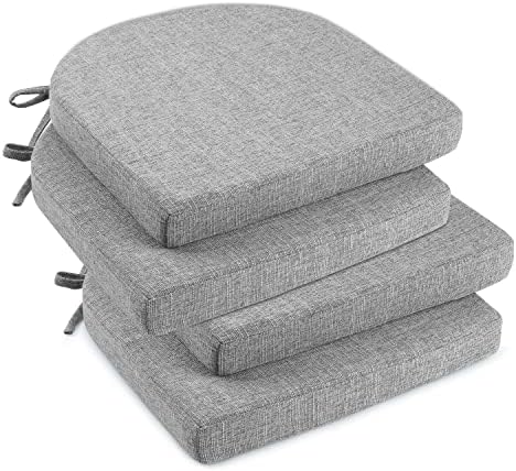downluxe Indoor Chair Cushions for Dining Chairs, Soft and Comfortable Textured by Downluxe