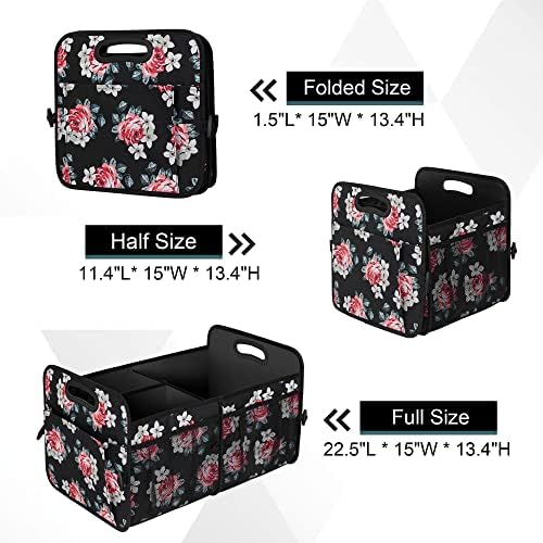 Femuar Car Trunk Organizer, Car Storage Organizer - Image 4