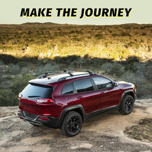 330LB Roof Rack Cross Bars Fit for 2014-2023 Jeep Cherokee Cargo Bars - Image 7