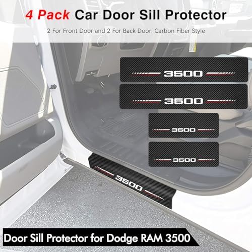 Newace Car Door Sill Protectors Compatible - Image 6